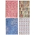 STAMPERIA  Papier ryżowy format A6 / 8szt   VINTAGE LIBRARY TŁA